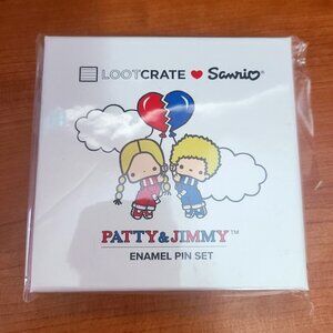 *3 for $30* Sanrio - Patty & Jimmy - Large Enamel Pin Set